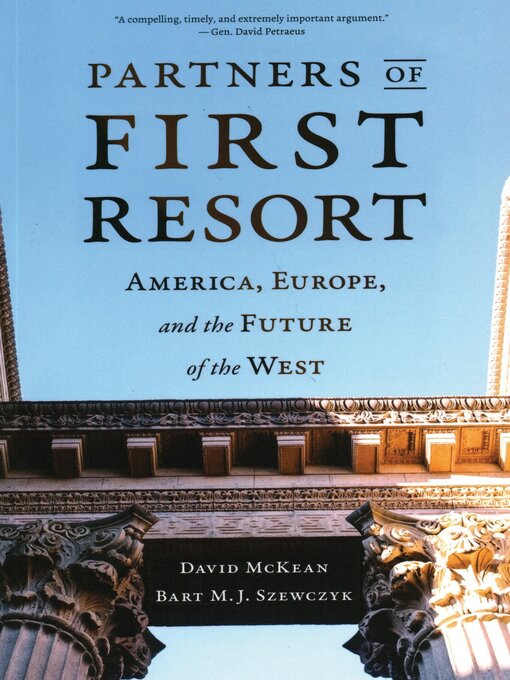 Title details for Partners of First Resort by David McKean - Available